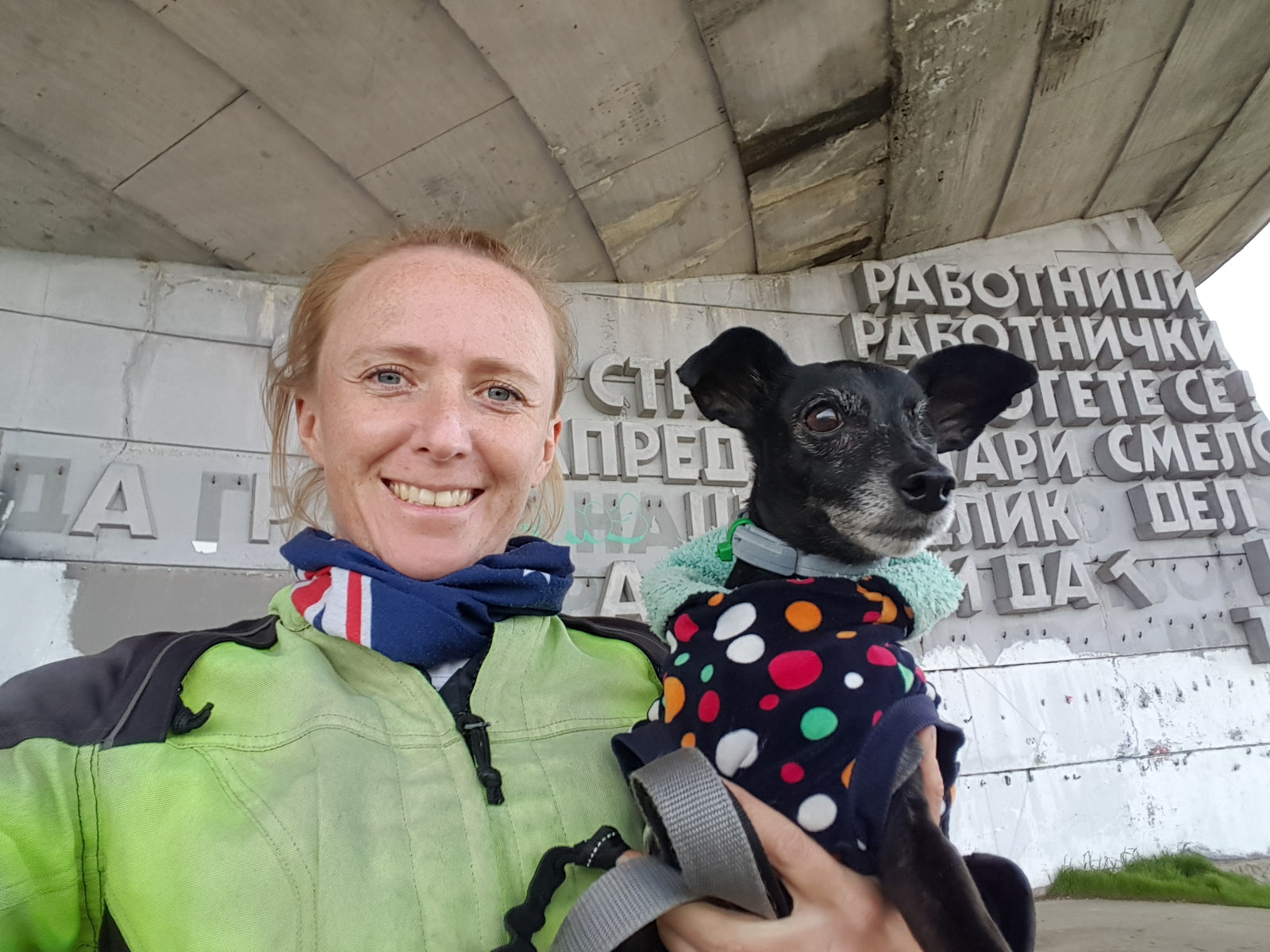 Janell and Shadow at UFO, Bulgaria 2021