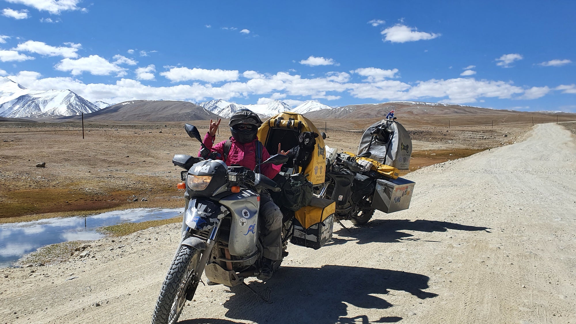 Riding the Pamir Highway in Tajikistan, 2022